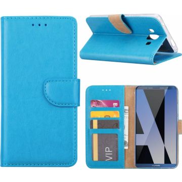 Huawei Mate 10 Portemonnee hoesje / book case Blauw