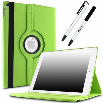 Apple iPad Pro 10.5 (2017) hoesje 360 Rotating hoesje Case + 4 in 1 Styuls Groen