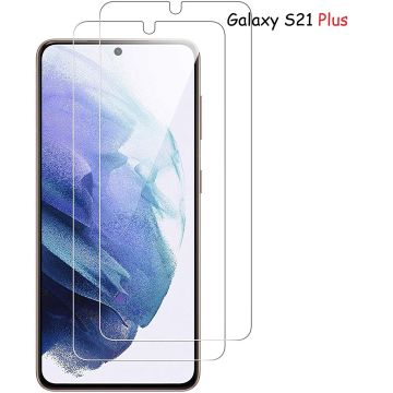 Samsung Galaxy S21 Plus Screenprotector Tempered Glass - 2 Stuks
