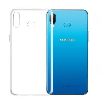 Samsung Galaxy A6s Transparant TPU Back hoesje
