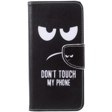 Book Case Samsung Galaxy A6 Plus (2018) Hoesje - Don’t Touch