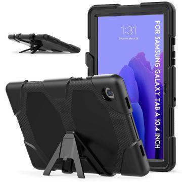 Samsung Galaxy Tab A7 Hose - (2020/2022) - Extreme protectie Army Backcover 10.4 - Zwart
