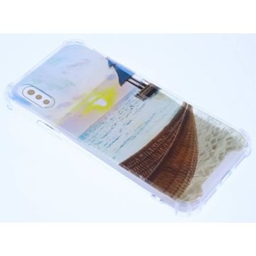 Antishock & Strand Design TPU Hoesje iPhone X / Xs