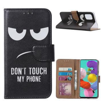 Samsung Galaxy A51 Portemonnee/Boek Hoesje - Quote & Print Design