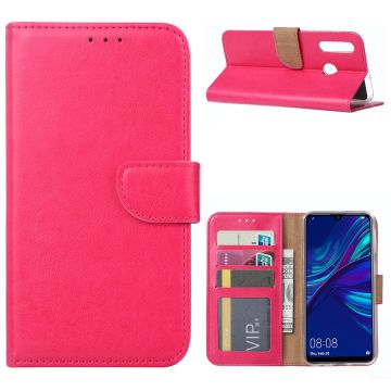 Ntech Honor 20 lite Portemonnee Hoesje / Book Case - Pink/Roze