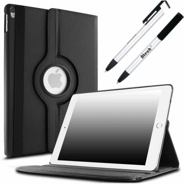 Apple iPad Pro 10.5 (2017) hoesje 360 Rotating hoesje Case + 4 in 1 Styuls zwart