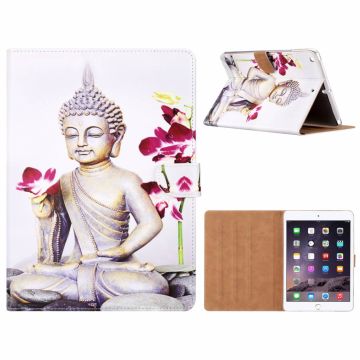 iPad Air Boeddha & Bloem Design Booktype Kunstleer Hoesje Met Pasjesruimte