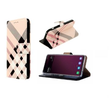 Ntech Print Design Boek hoesje met pasjesruimte - Samsung Galaxy A50