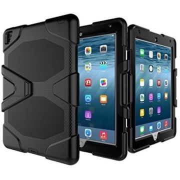 Survivor Tough Shockproof Full Body case hoesje zwart iPad 2,3,4