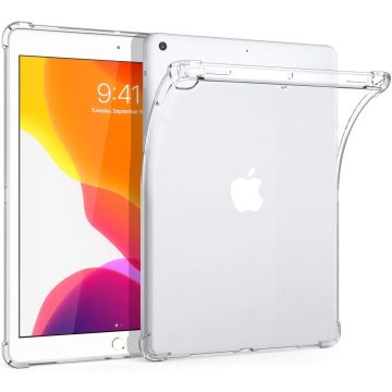 Apple iPad 9.7 Hoes (2017 / 2018) siliconen Shockproof Hoesje met Schokbestendig Transparant cover