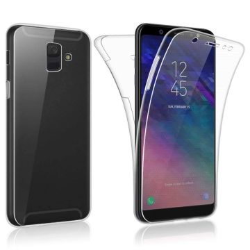 360° Protection Hoesje PC & Kunststof Transparant Samsung Galaxy A6
