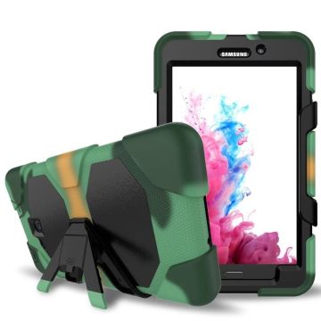 Ntech Samsung Galaxy Tab A 7.0 T280 Extreme Armor hoesje met standaard & 3 lagen shockproof Case-Camouflage