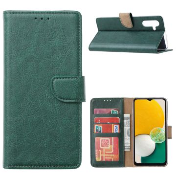 Samsung Galaxy A13 5G / A04s Hoesje met Pasjeshouder bookcase – Groen