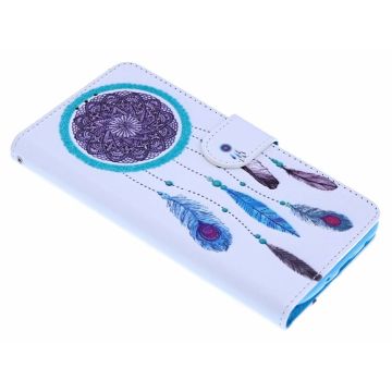 Ntech Dromenvanger Design Boek hoesje met pasjesruimte - Huawei P30 Pro