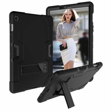 Ntech Armor Kickstand Hoesje Samsung Galaxy Tab S5e T720 - Zwart