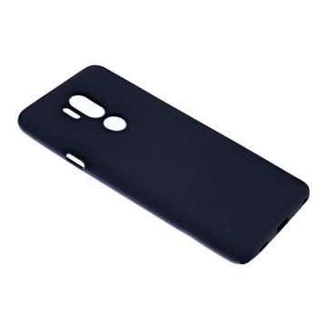 LG - G 7 Case Zwart TPU Hoesje Matte Finish Slim Profile