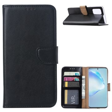 Samsung Galaxy S20 Plus Boek hoesje met Pasjeshouder - Zwart