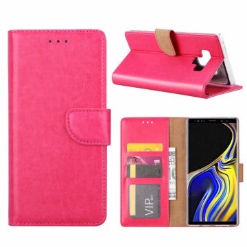 Samsung Galaxy Note 9 Portmeonnee Hoesje / Book Style Case Pink