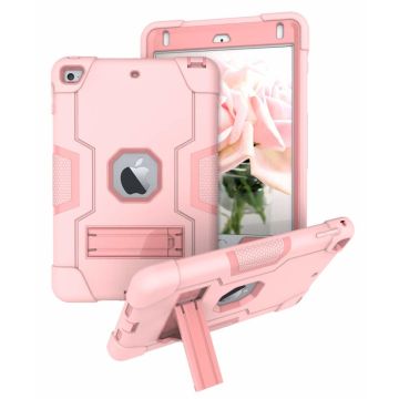 Ntech Hoesje - Apple iPad mini (2019) Built in Kickstand Armor - Rose Goud