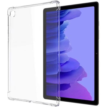 Samsung Galaxy Tab A7 10.4 Hoes siliconen Shockproof - (2020/2022) - Schokbestendig Transparant cover