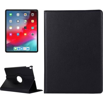 Apple iPad Pro 12.9 inch hoesje 360° Rotating hoesje Case + 4 in 1 Styuls Zwart