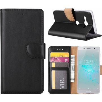 Sony Xperia XZ2 Compact boektype case / portemonnee hoesje Zwart