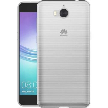 Huawei Y5 2017 transparant tpu hoesje ultra dunne