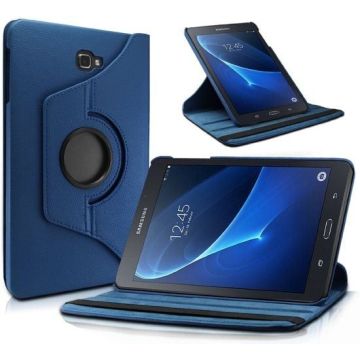 Samsung Galaxy TAB A 10.1 2016 (T580-T585) hoesje 360 Draaibaar met Multi-stand- Donker Blauw