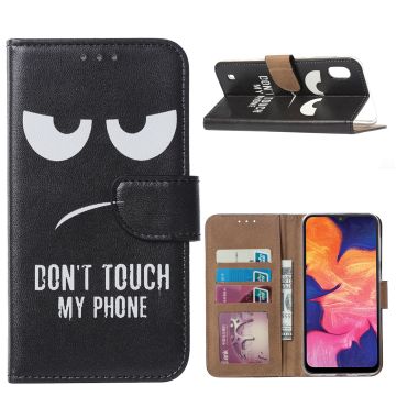 Ntech Quote & Print Design Portemonnee Hoesje - Samsung Galaxy A10
