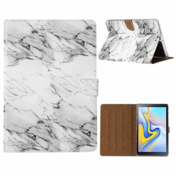 Ntech Samsung Galaxy Tab A 10.1" SM T580/T585 Marmor Design Booktype Kunstleer Hoesje