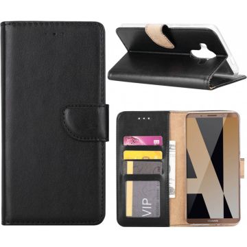 Huawei Mate 10 Pro book case / Portemonnee hoesje Zwart