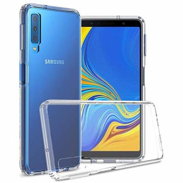 Ntech Samsung Galaxy A7 2018 Hard Back Hoesje - Transparent