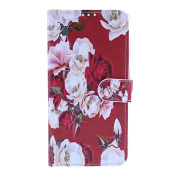 Ntech Royal Rose Portemonnee | Boek Hoesje - Samsung Galaxy A20e