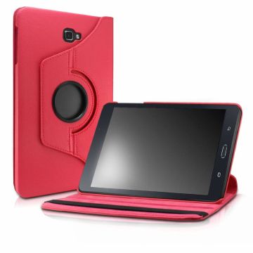 Samsung Galaxy Tab A 10,1 SM T580 / T585 Tablet Case met 360° draaistand cover hoesje - Rood