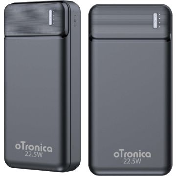 Otronica Powerbank 20000 mAh Snellader - USB, USB C & Micro USB - Universele Powerbank voor o.a. Geschikt voor iPhone / Samsung