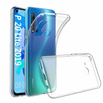 Ntech Huawei P20 lite (2019) Transparant Hoesje / Crystal Clear TPU Case