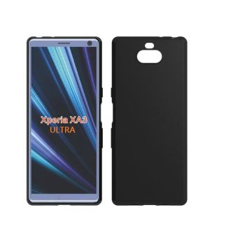 Ntech Sony Xperia 10 Ultra Hoesje Silicone Hoesje Flexible & Scratch Resistent TPU Case - Zwart