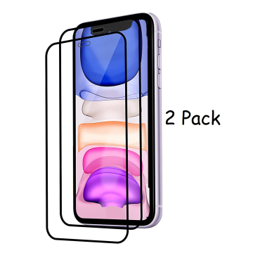 Screenprotector Geschikt voor 13 Screenprotector full cover - Screenprotector Screenprotector Geschikt voor 13 Screen Protector Beschermglas - Zwart - Full cover - 2 stuks