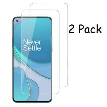 OnePlus 8T Screenprotector - OnePlus 8T 2 pack glazen glass - OnePlus 8T tempered glass