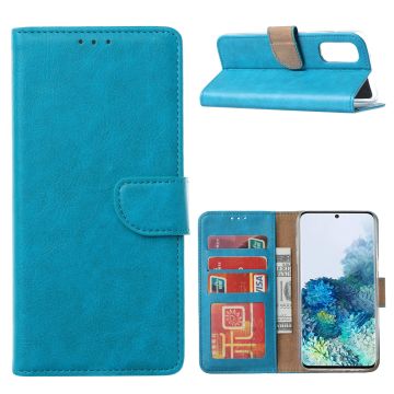 Samsung S20 FE Hoesje - Samsung Galaxy S20 FE Bookcase / Wallet case - Blauw