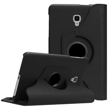 Ntech Samsung Galaxy Tab A 8.0 (2017) T380 draaibaar Hoesje - Zwart