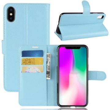 Hoesje voor Apple iPhone XR, 3-in-1 bookcase, blauw